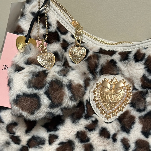 Juicy Couture Snow Leopard Print Shoulder Bag | Y2K - Picture 5 of 12